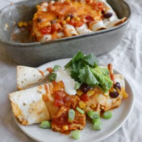 Enchiladas med kylling