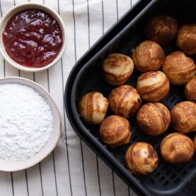 Æbleskiver i airfryer