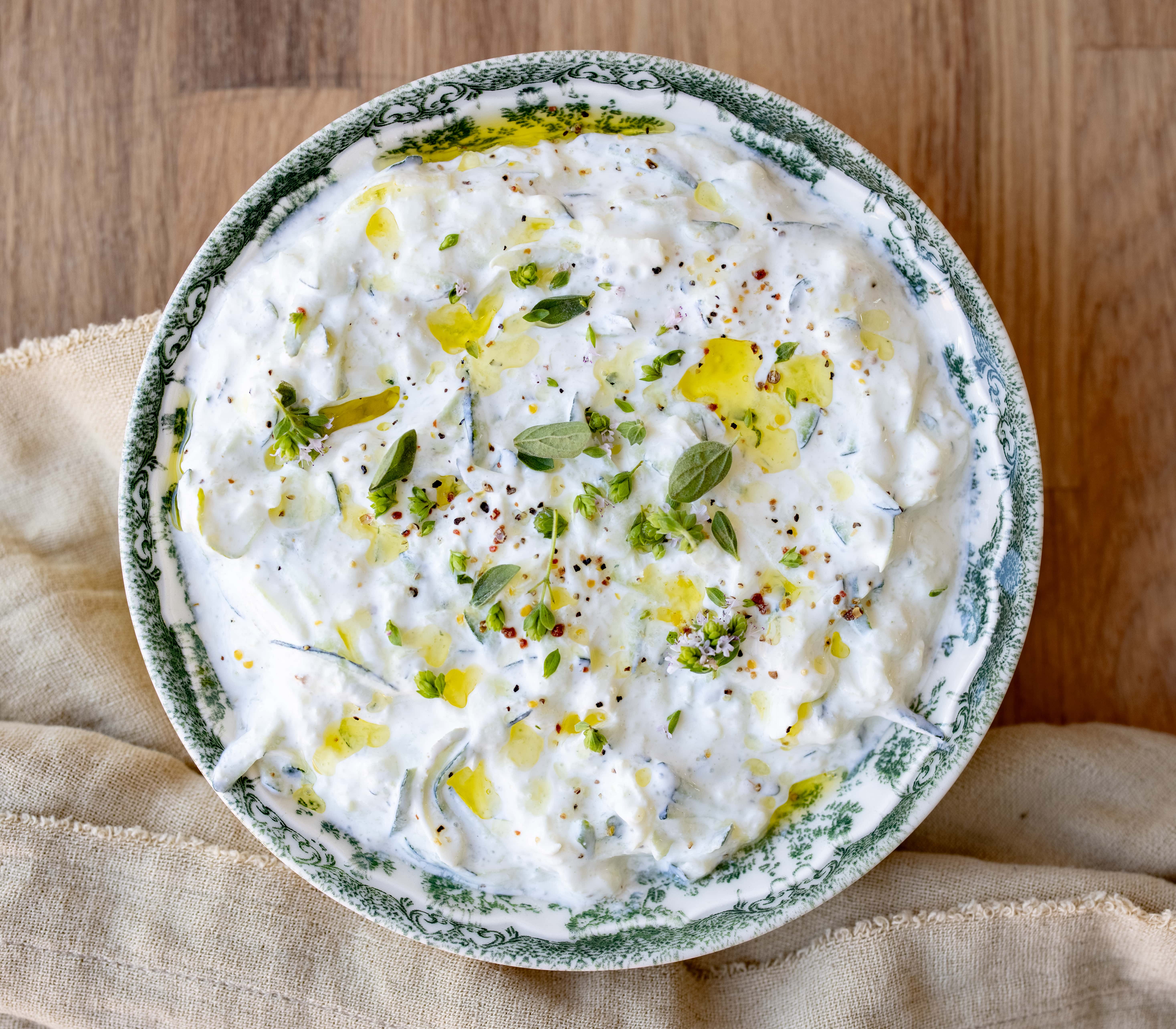 Squash tzatziki