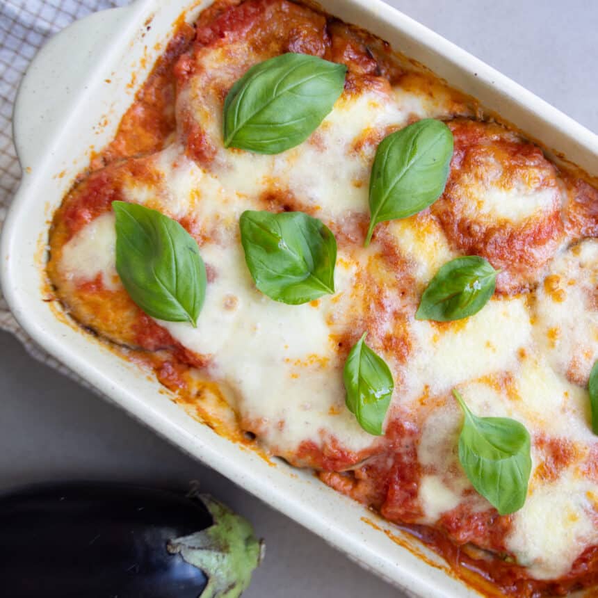 Aubergine parmigiana