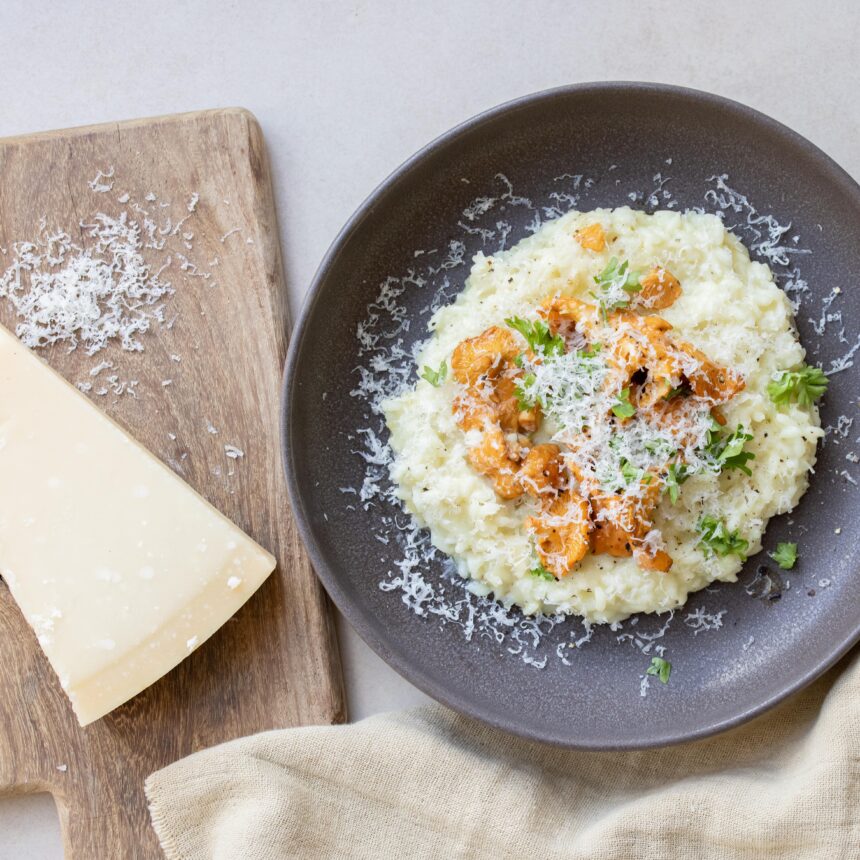 Risotto med kantareller