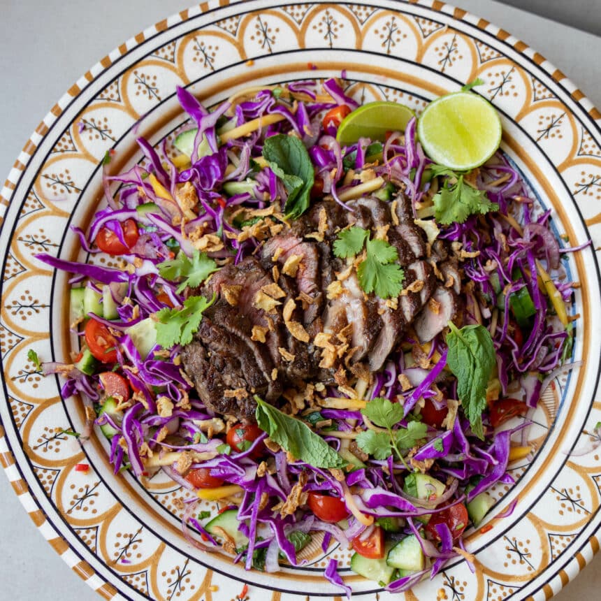 Thai beef salad